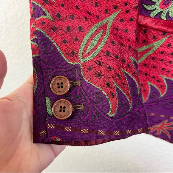 ETRO Western Officer Velvet Blazer Jacket - Picture 4 of 8